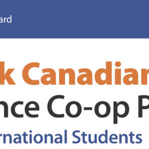 Co-operative Education (Canadian Work Experience) – 18 Weeks